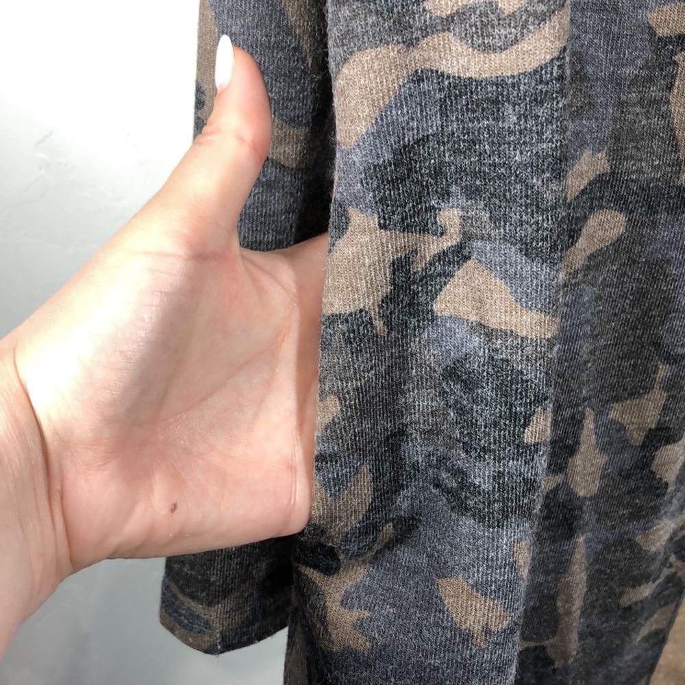 Unbranded camouflage open cardigan size large - Picture 3 of 8
